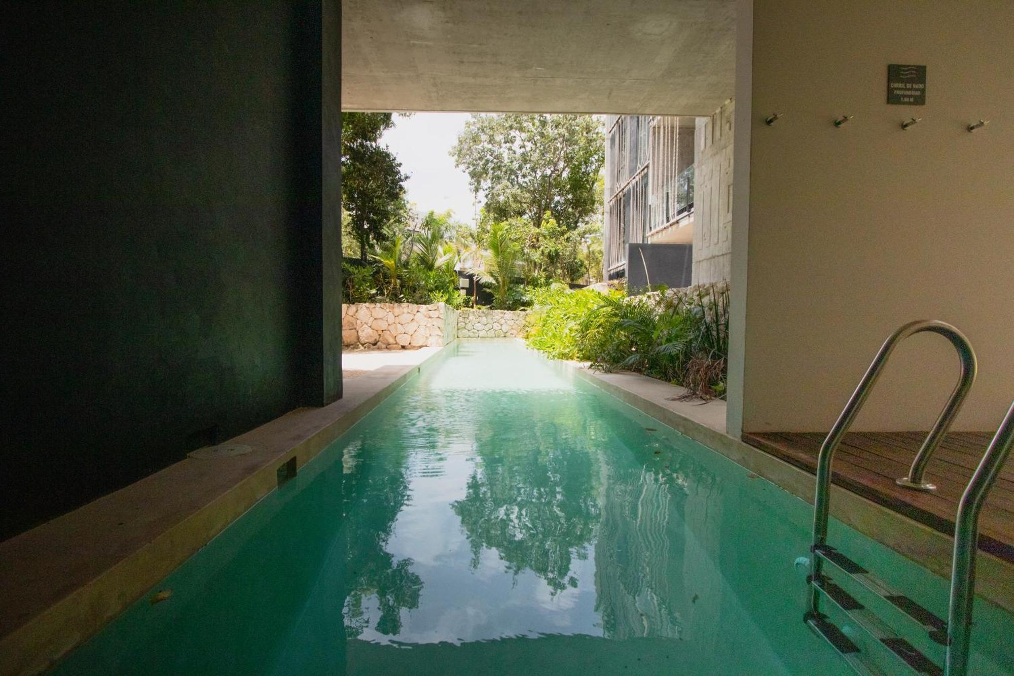 トゥルムDepto De Lujo Con Plunge Pool Privadaアパートメント エクステリア 写真
